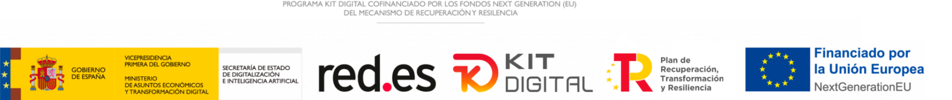Proyecto financiado por el Kit Digital