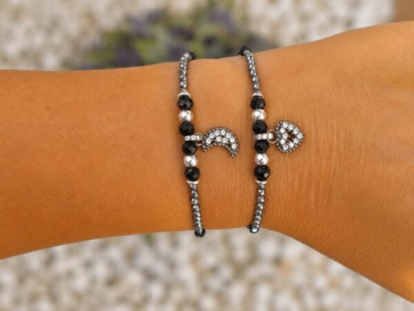Pulsera Pirita negro — imagen 4
