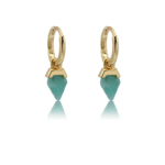pendientes aro colgante
