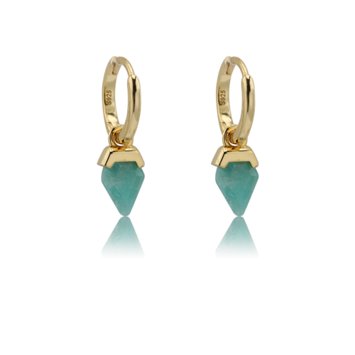 pendientes aro colgante