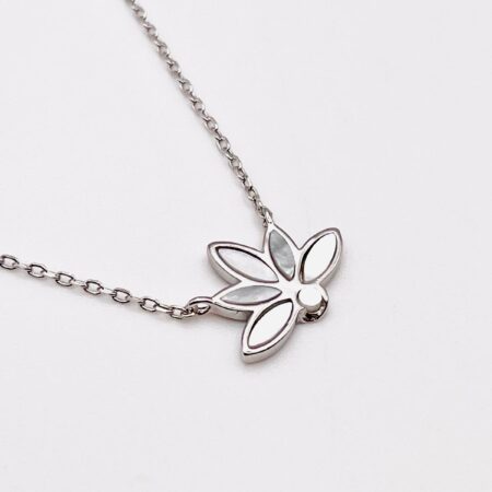 Collar Flor Plata