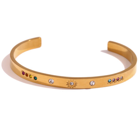 Brazalete Sol Acero