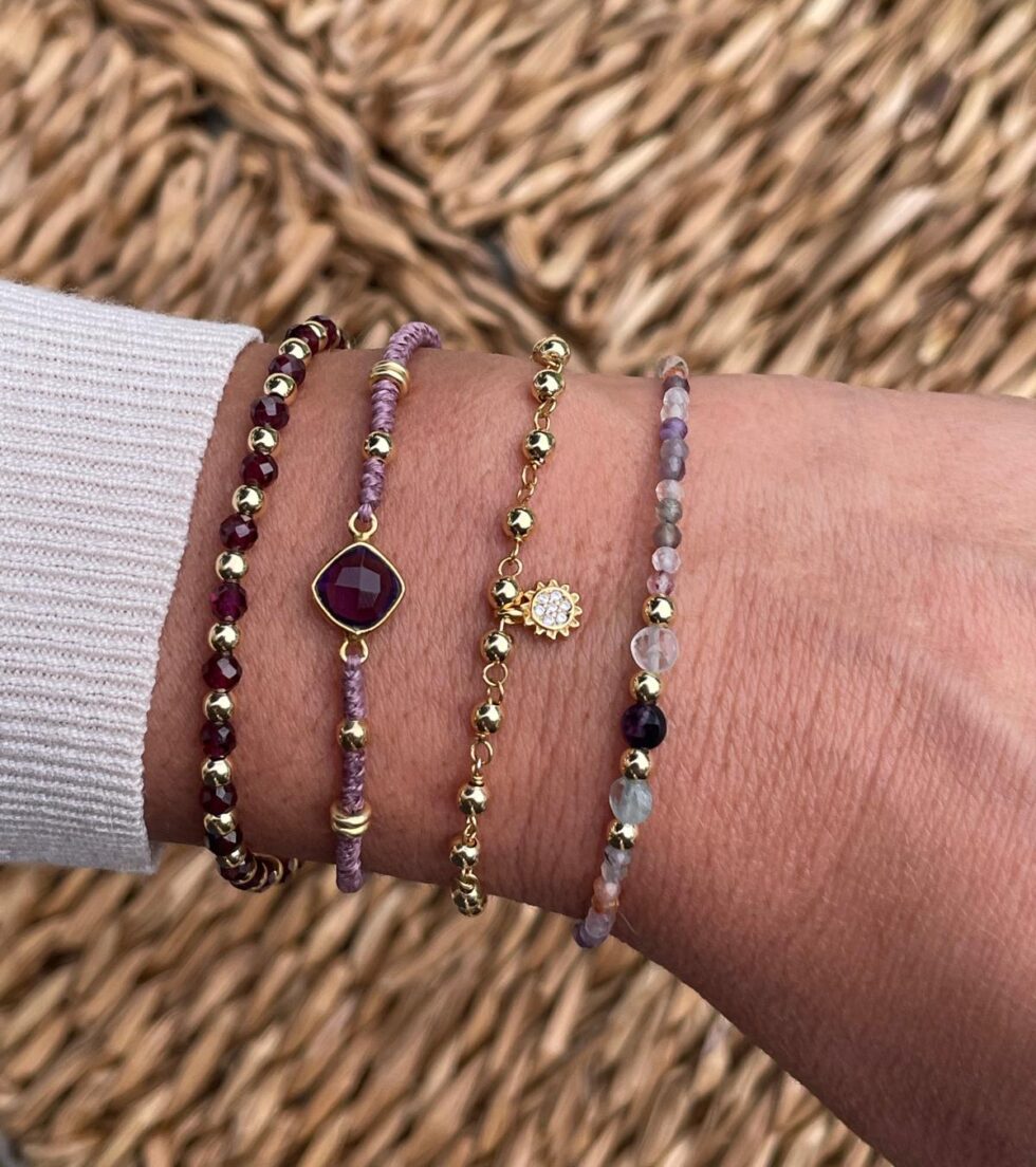 pulsera granate