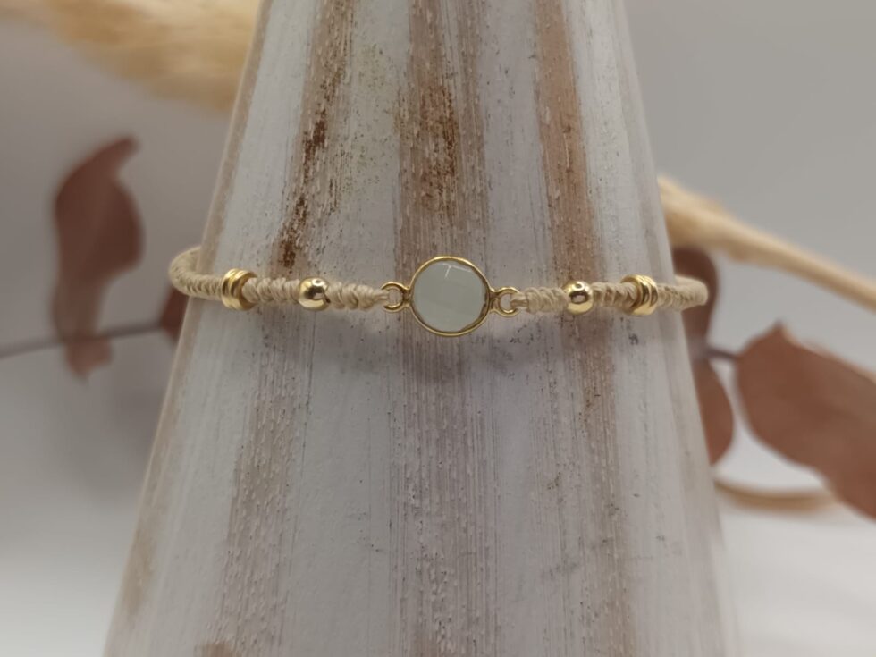 pulsera cuarzo plata