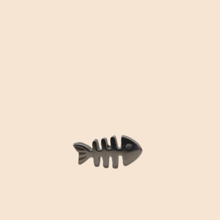Pendiente raspa de pescado