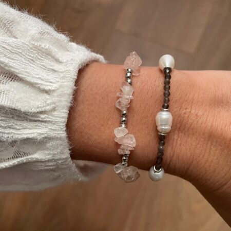 Pulsera elastica plata