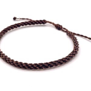 pulsera marrón
