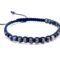pulsera hombre ajustable azul