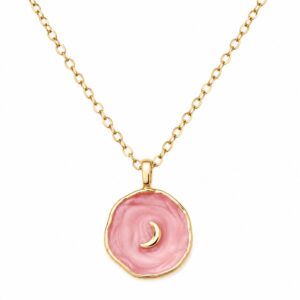 Collar Nika rosa