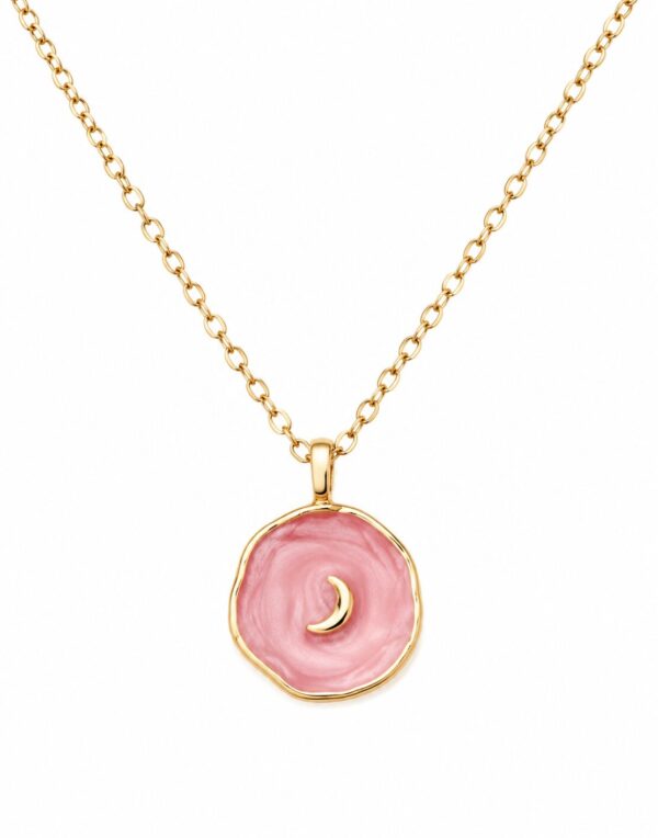Collar Nika rosa
