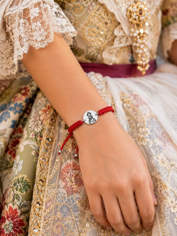 Pulsera Fallera rojo — imagen 2