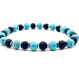 pulsera turquesa hombre