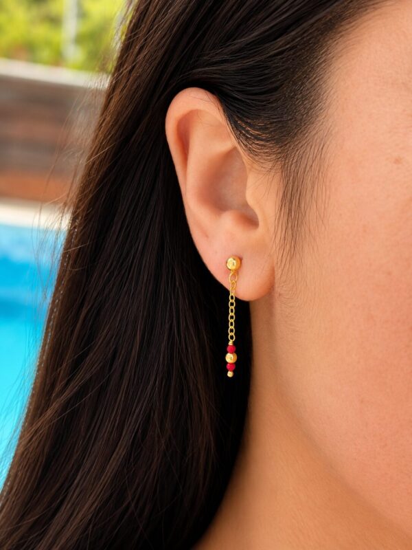 Pendientes Riu Coral — imagen 2
