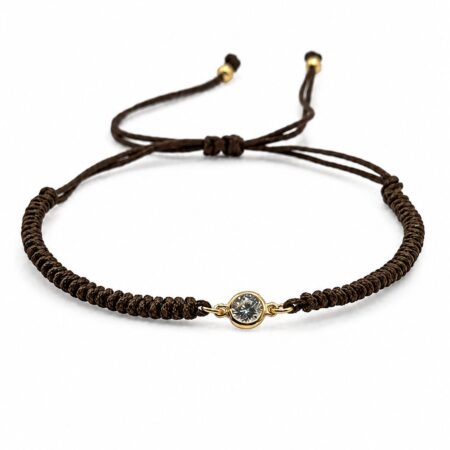 Pulsera Zoe marrón
