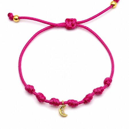 Pulsera de la Suerte rosa