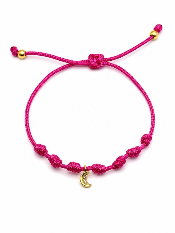 Pulsera de la Suerte rosa
