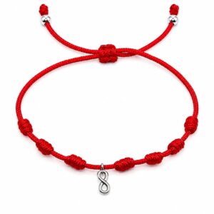 Pulsera de la Suerte rojo