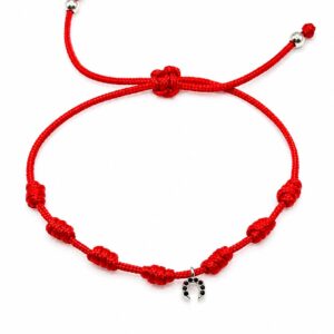 Pulsera de la Suerte rojo
