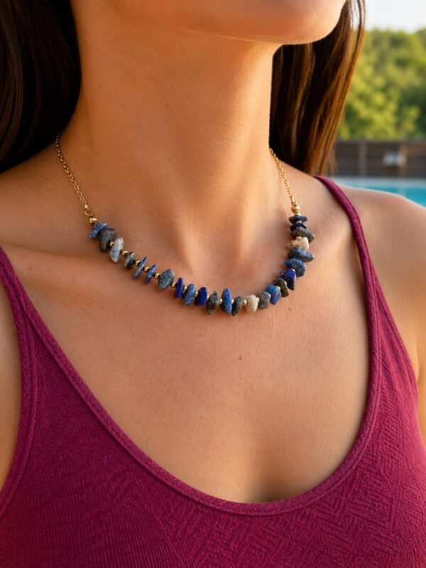 Collar Sira Lapislázuli — imagen 2