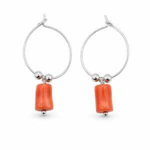Pendientes Coral