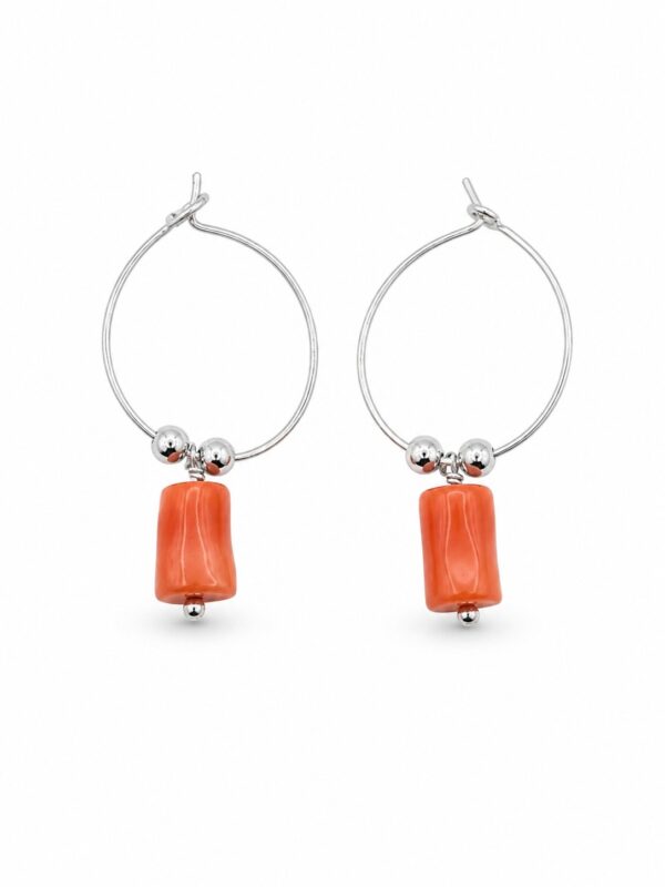 Pendientes Coral