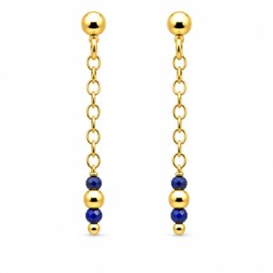 Pendientes Riu Lapislázuli
