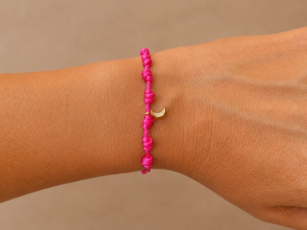 Pulsera de la Suerte rosa — imagen 2