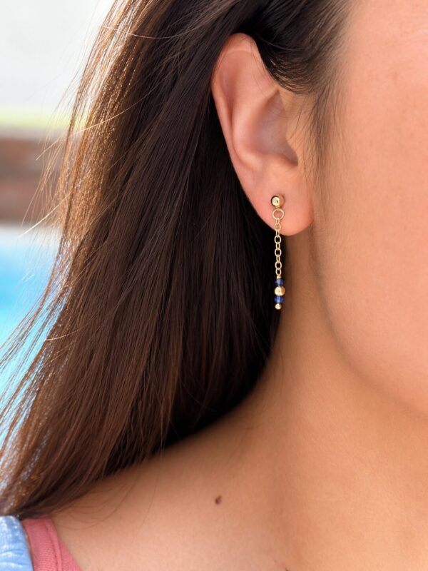 Pendientes Riu Lapislázuli — imagen 2