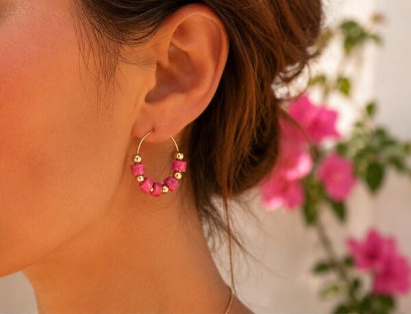 Pendientes Eva Howlita — imagen 2