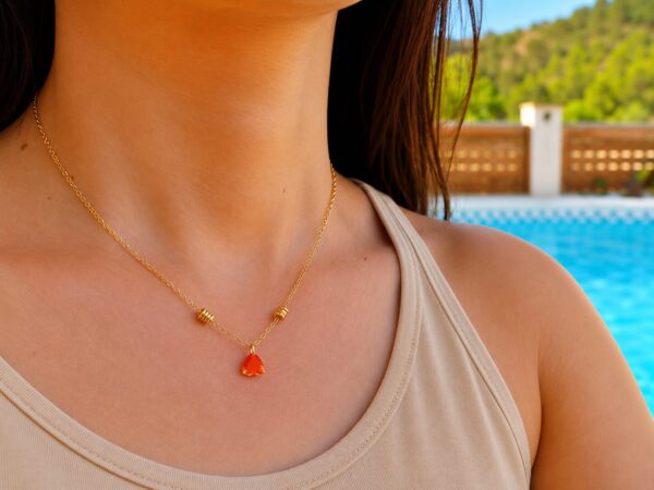 Collar Aria Cornalina — imagen 2